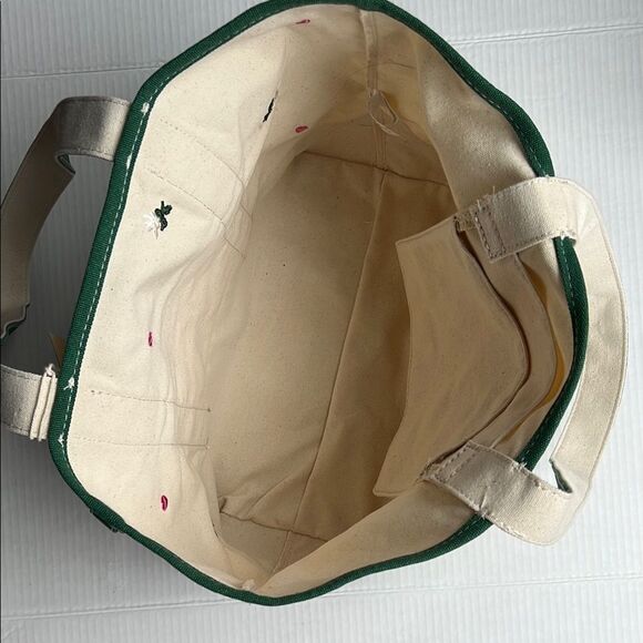 Universal Thread Floral Embroidered Canvas Tote Bag - Picture 9 of 16